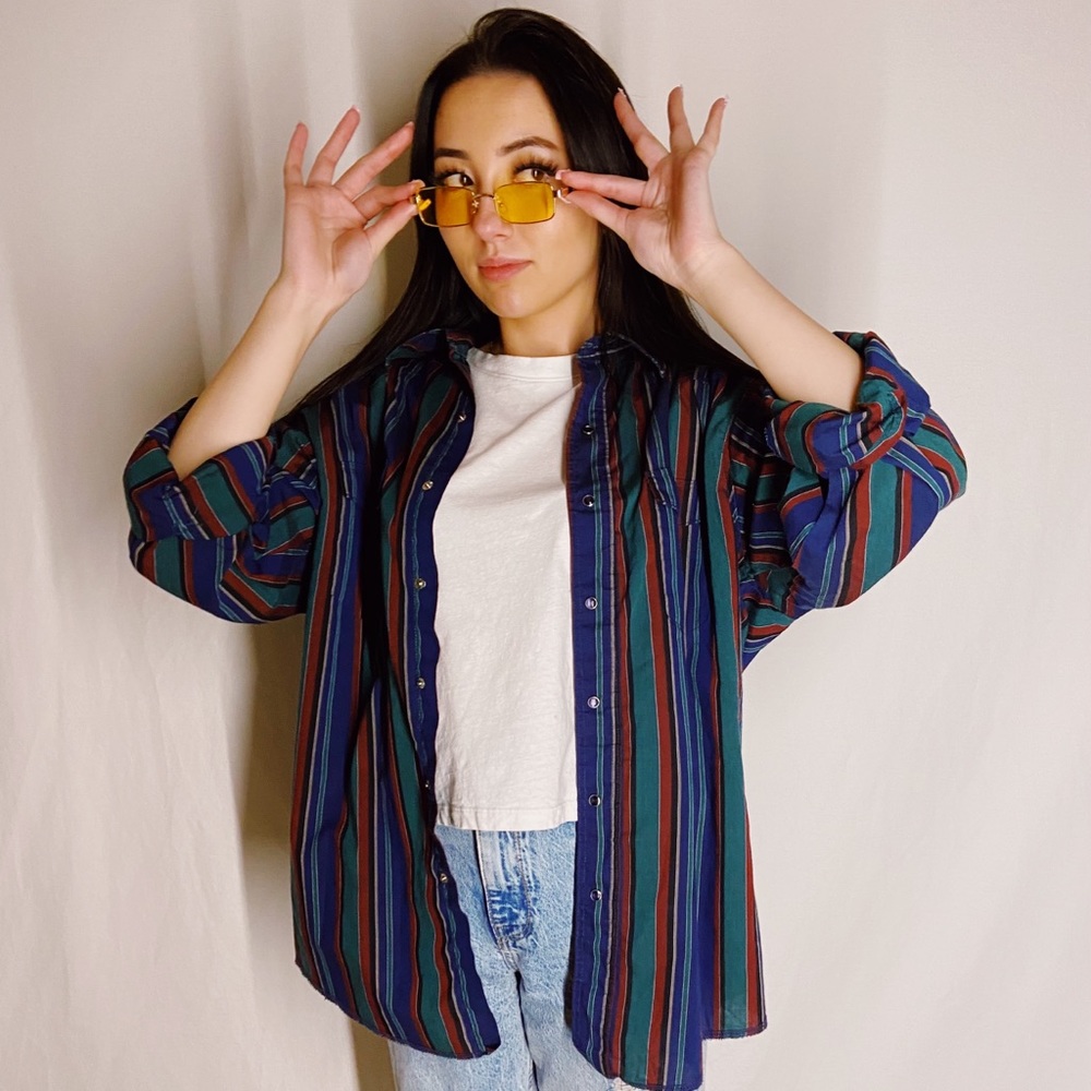 ‼️SOLD‼️- Vintage Wrangler Oversized Cowboy Flannel